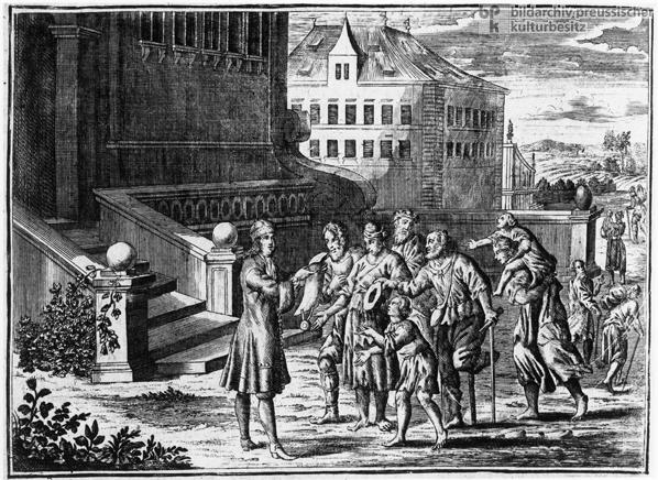 Giving to the Sick and the Needy (1750)
